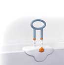 Clamp On, Height Adjustable Tub Rail with Soft Cover